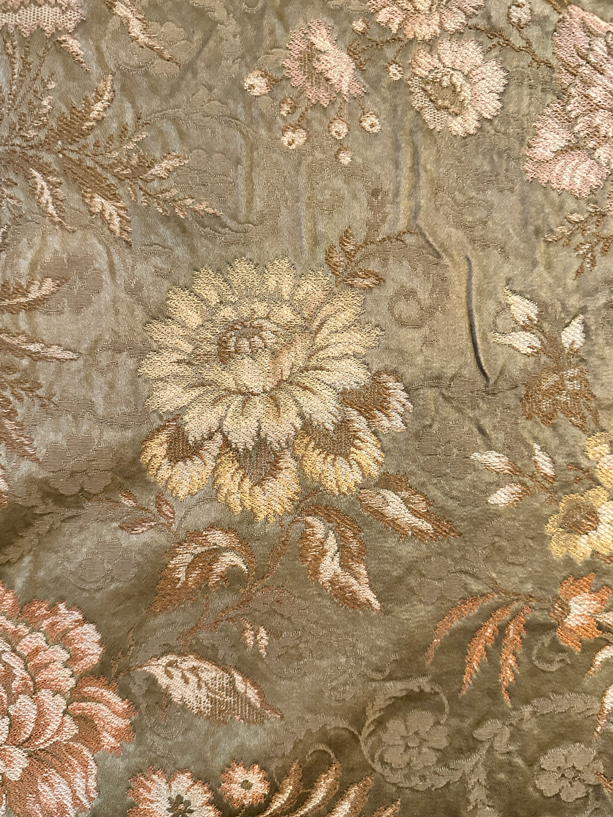 18th Century French Silk Textile ID: T082424