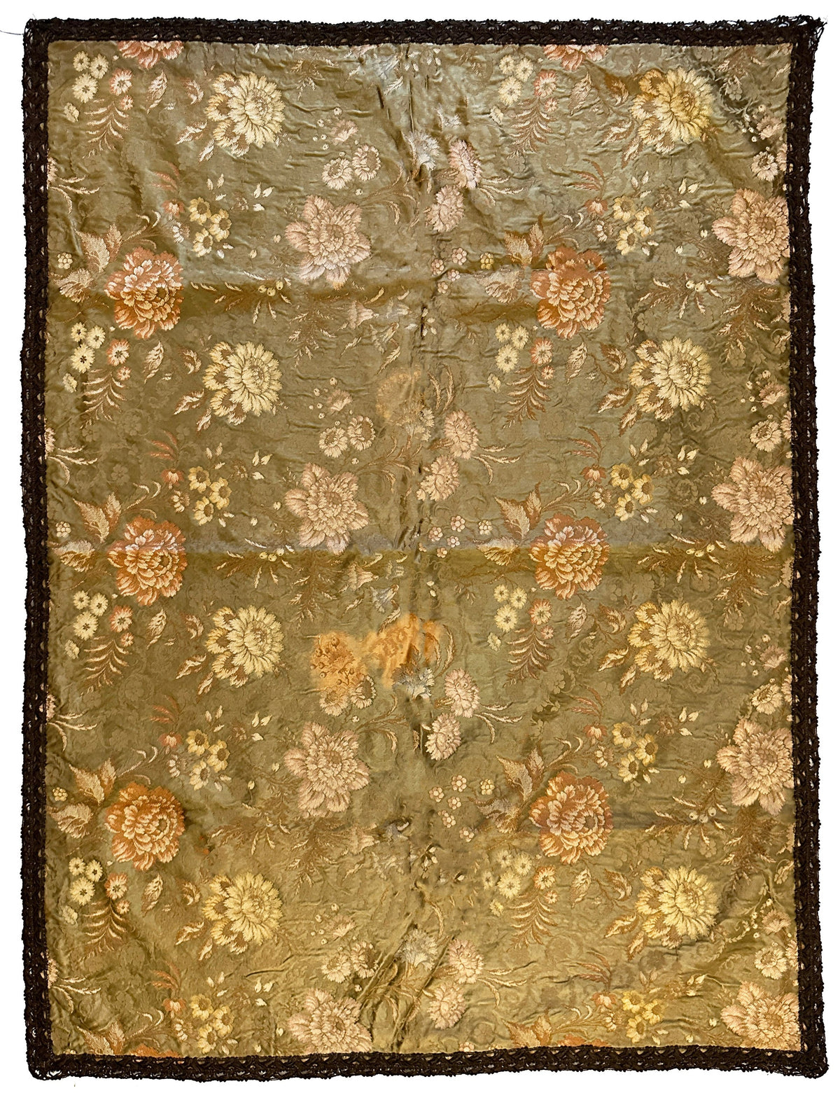 18th Century French Silk Textile ID: T082424