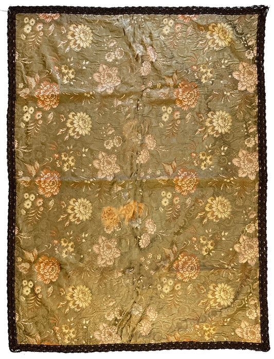 18th Century French Silk Textile ID: T082424