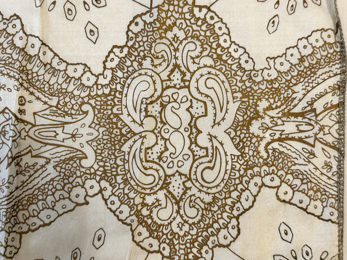 20th Century American Silk Print ID: T082428