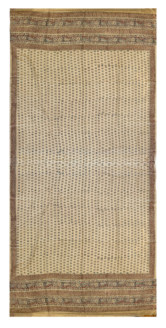 20th Century Turkish Woodblock Print on Cotton iD: T082438