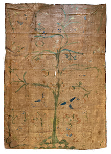 16th Century Portuguese Embroidery "Tree of Life"