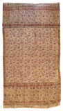 19th Century Turkish Woodblock Print on Fine Cotton