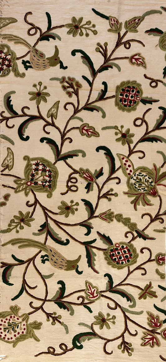 20th Century American Crewel Work ID: T082457