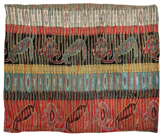 19th Century Indian Paisley-design Wool PillowcaseID: T082463