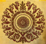 19th Century French Silk Tapestry Pillowcase