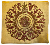 19th Century French Silk Tapestry Pillowcase