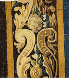 17th Century Brussels Tapestry Border Fragments