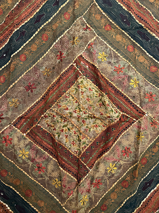 19th Century Indian Coverlet ID: T122203