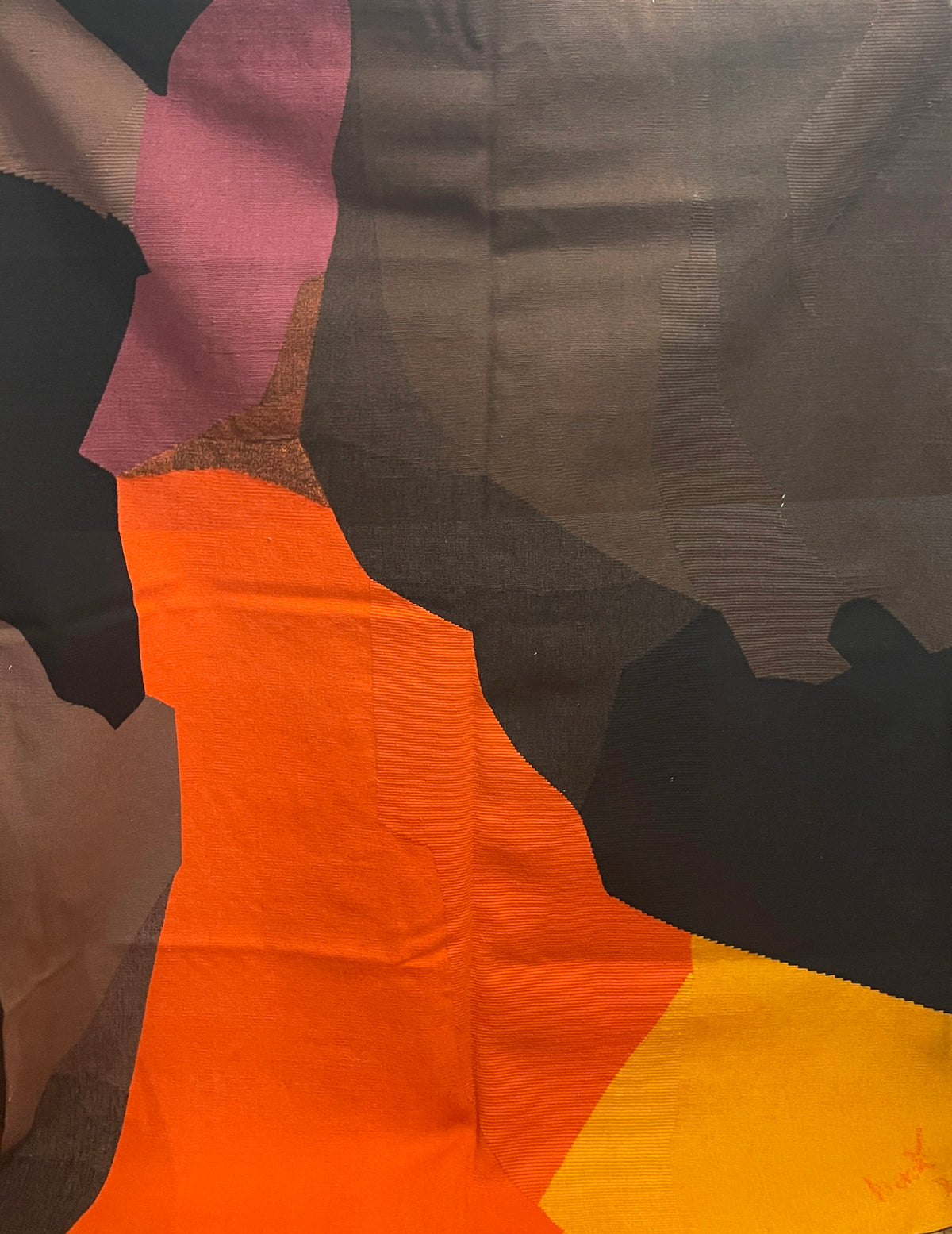 20th Century Modern French Tapestry by Mathieu Mategot (ID: TAP040522)