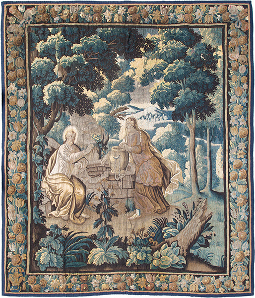 17th Century Flemish Verdure Tapestry