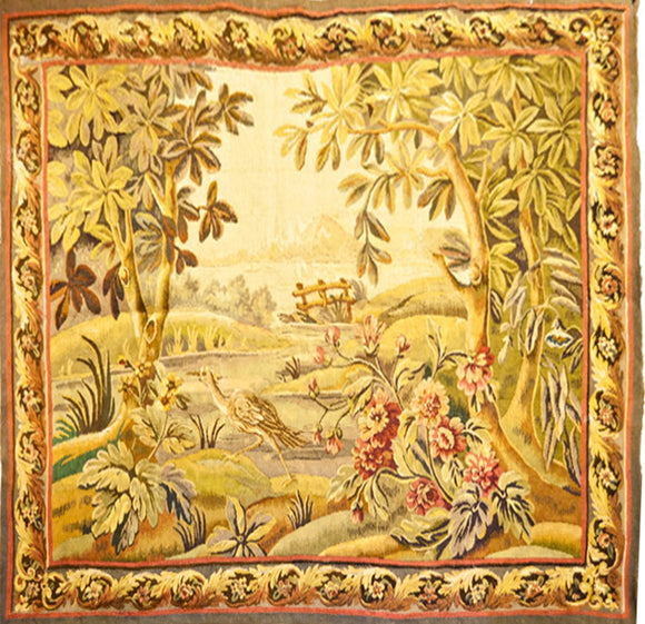 19th Century Aubusson Tapestry