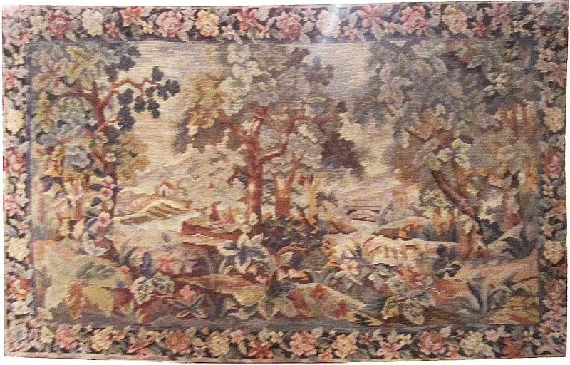 19th Century French Needlepoint Tapestry ID: 810014
