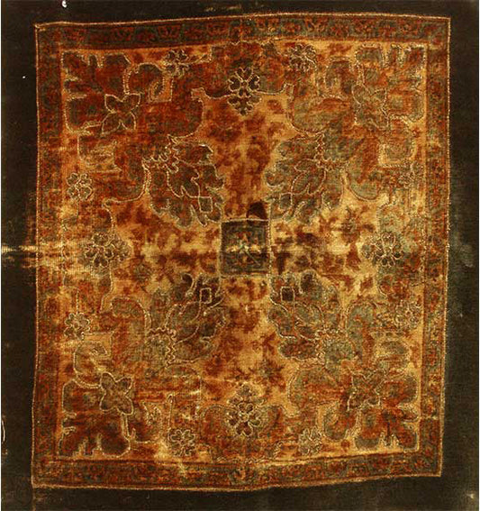 17th Century Spanish Cut Velvet ID: D014