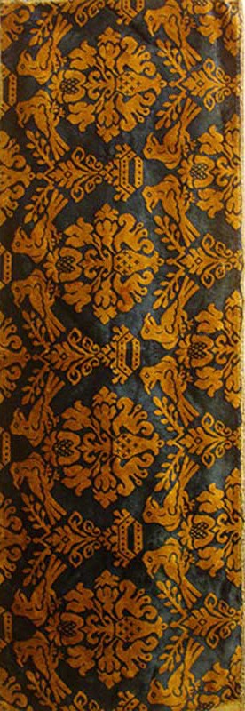 Early 20th Century Italian Cut Velvet ID: D033