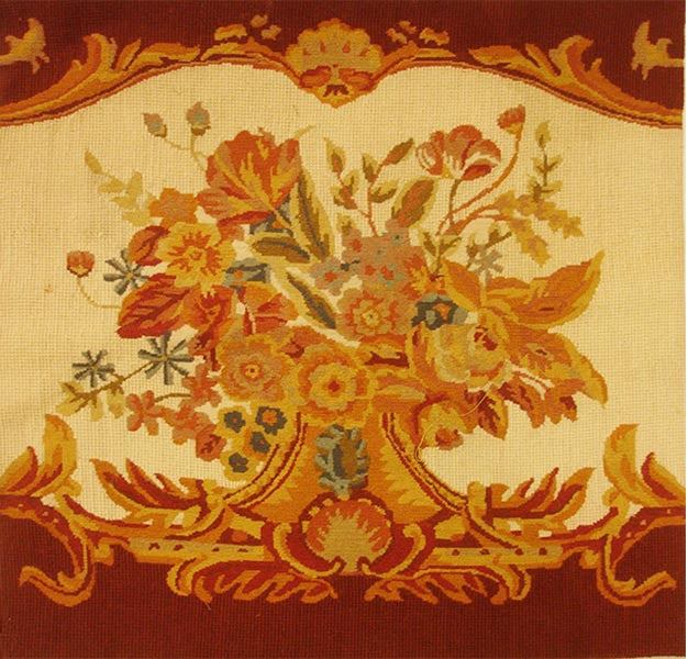 20th Century American Needlepoint ID: L001