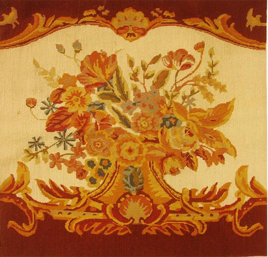 20th Century American Needlepoint ID: L001
