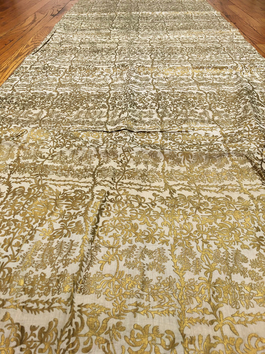 Italian Fortuny Painted on Linen ID: L034