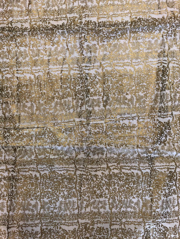 20th Century Italian Fortuny Painted on Linen