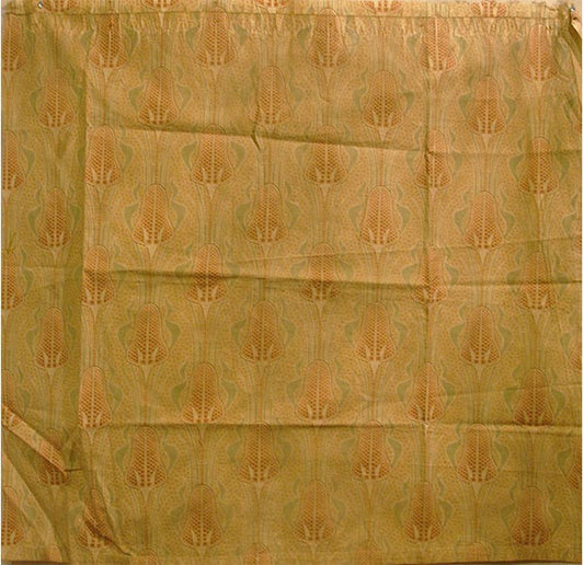1950's American Art Deco Printed Textile ID: L043