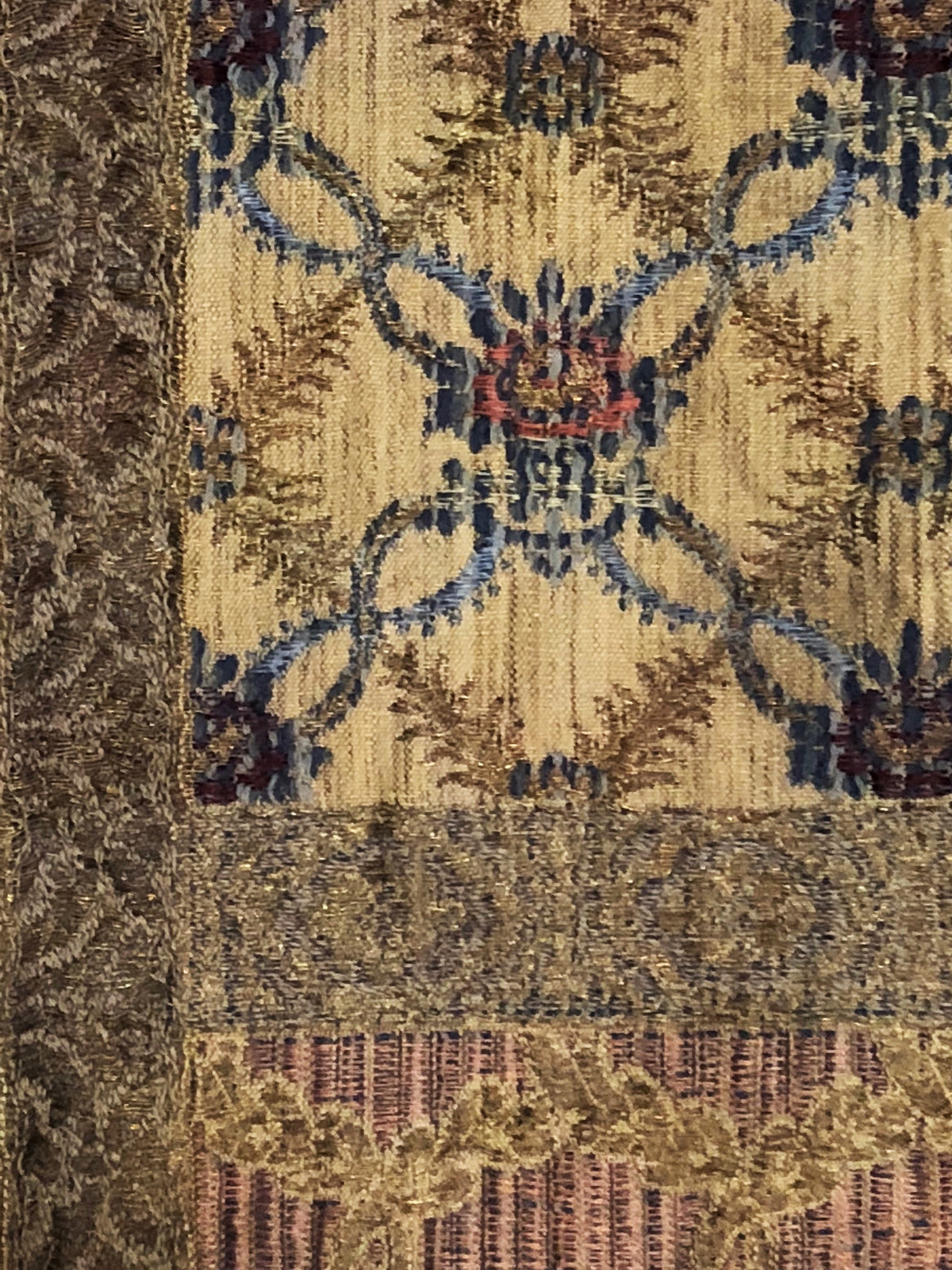 19th Century American Metal Embroidery ID: M0619-11