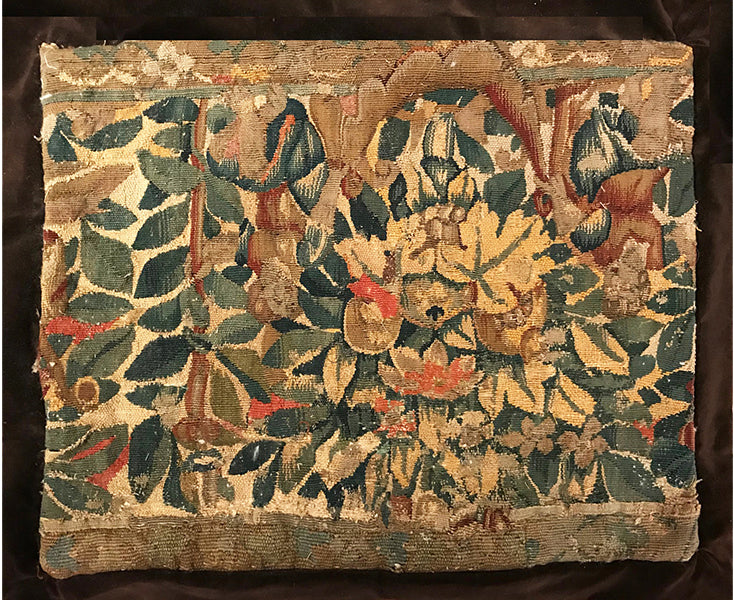 17th Century Brussels Tapestry Pillow ID: P500